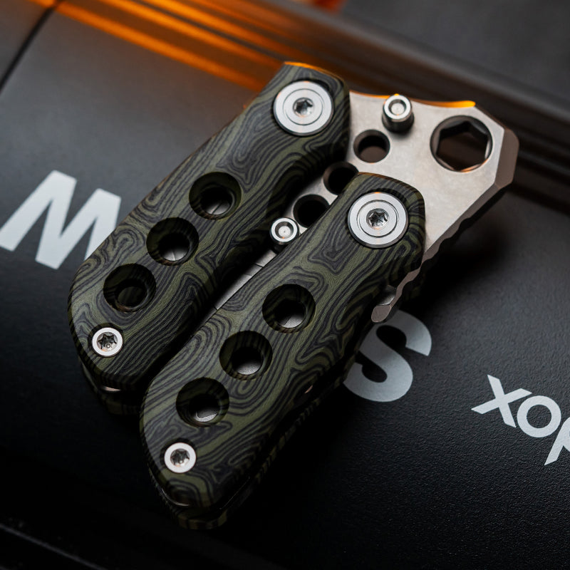 Wanwu V-Blood Balisong Prybar