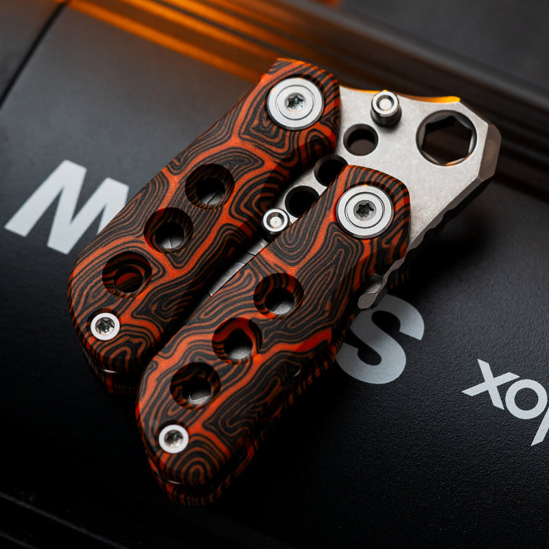 Wanwu V-Blood Balisong Prybar