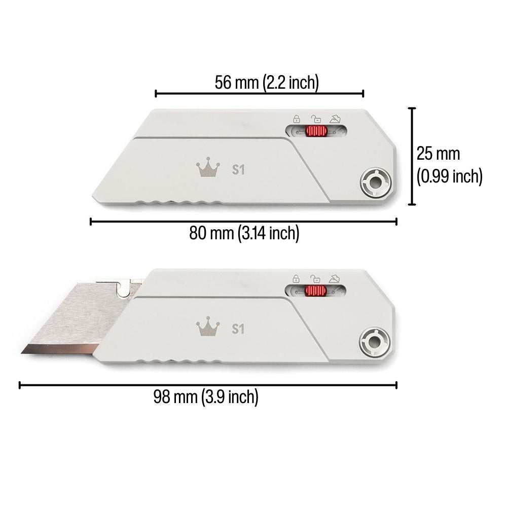 BQ S1 | A Minimalist Gravity-Slide Utility Knife